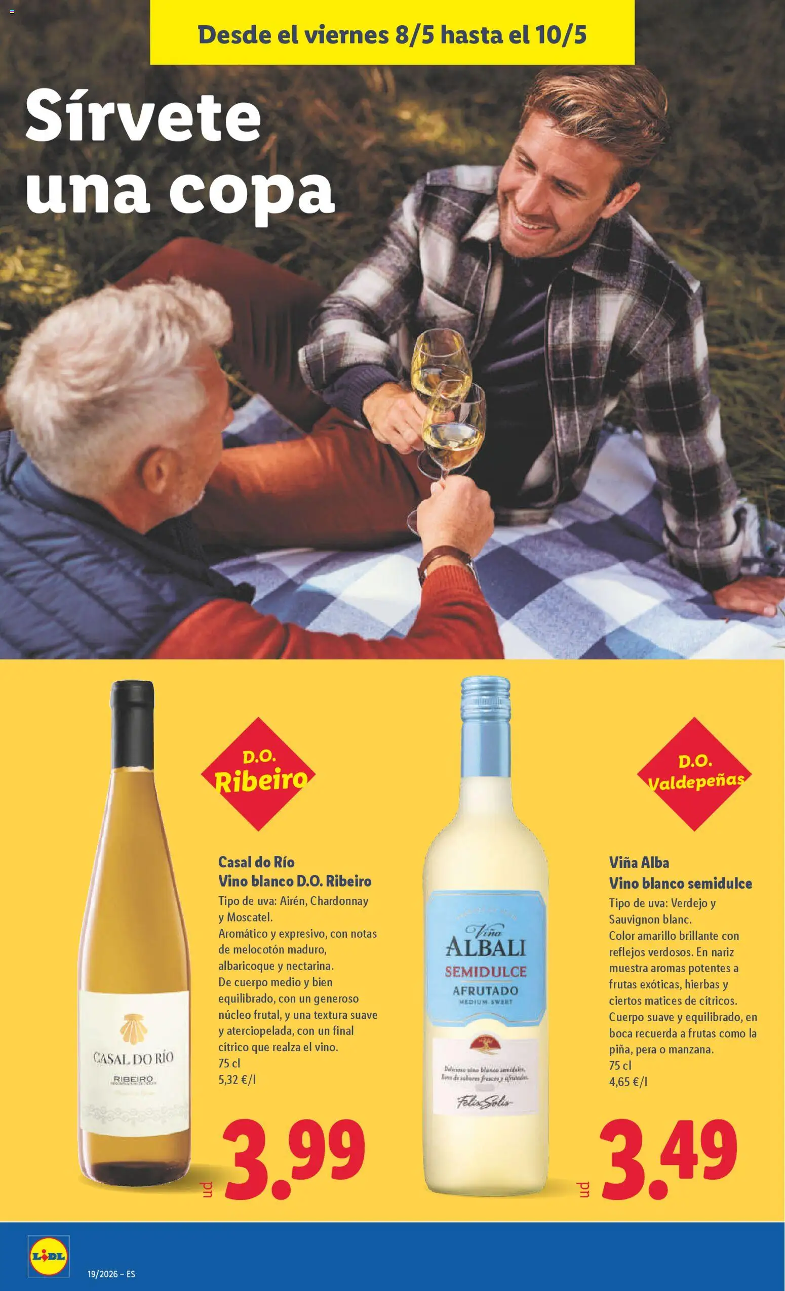 Lidl folleto │ válido desde el 04.05.2026 | Página: 42 | Productos: Vino, Αποφλοιωτής σκόρδου