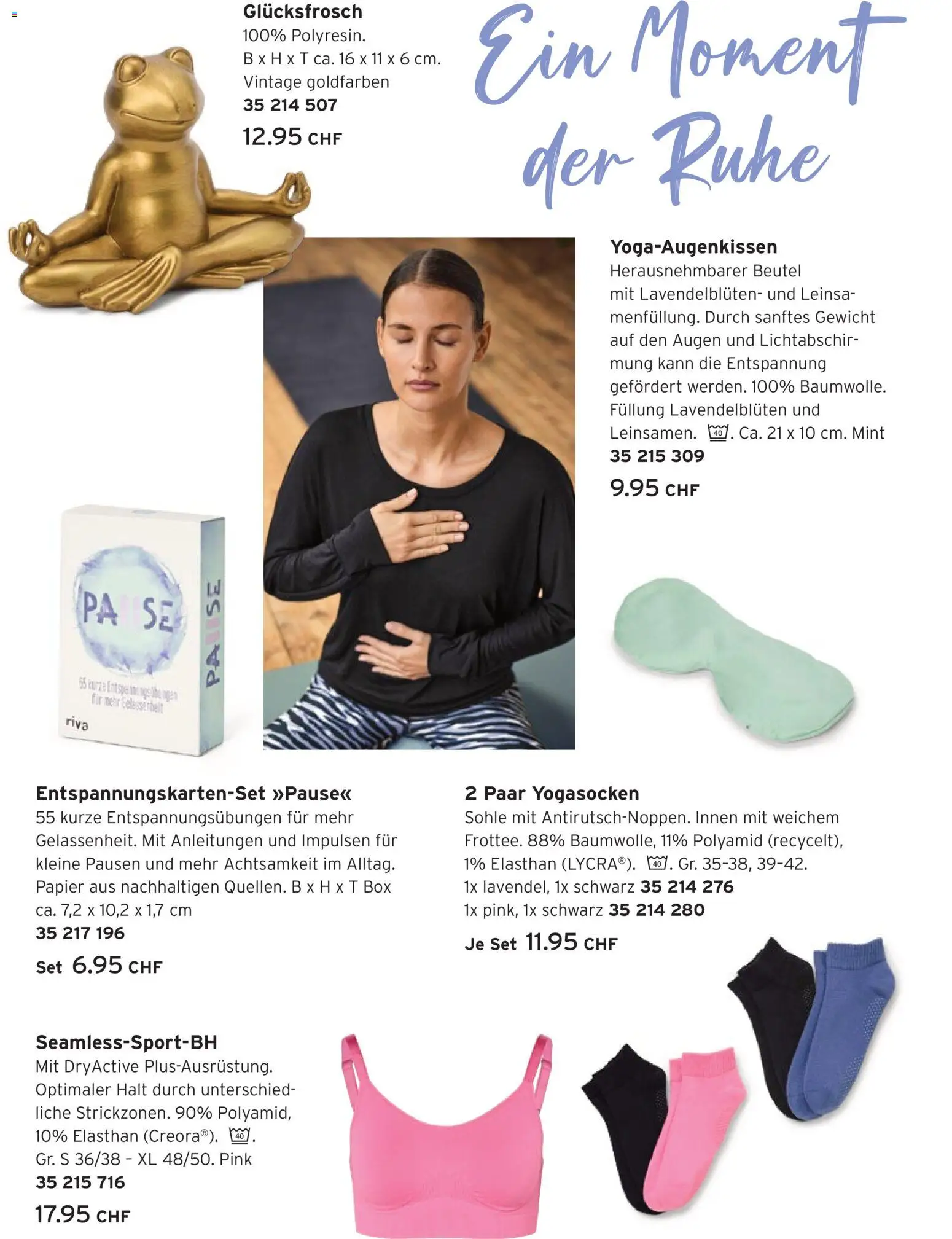 Tchibo Aktionen Feel the flow – gültig ab 17.02.2026 | Seite: 18 | Produkte: Box, Gewicht