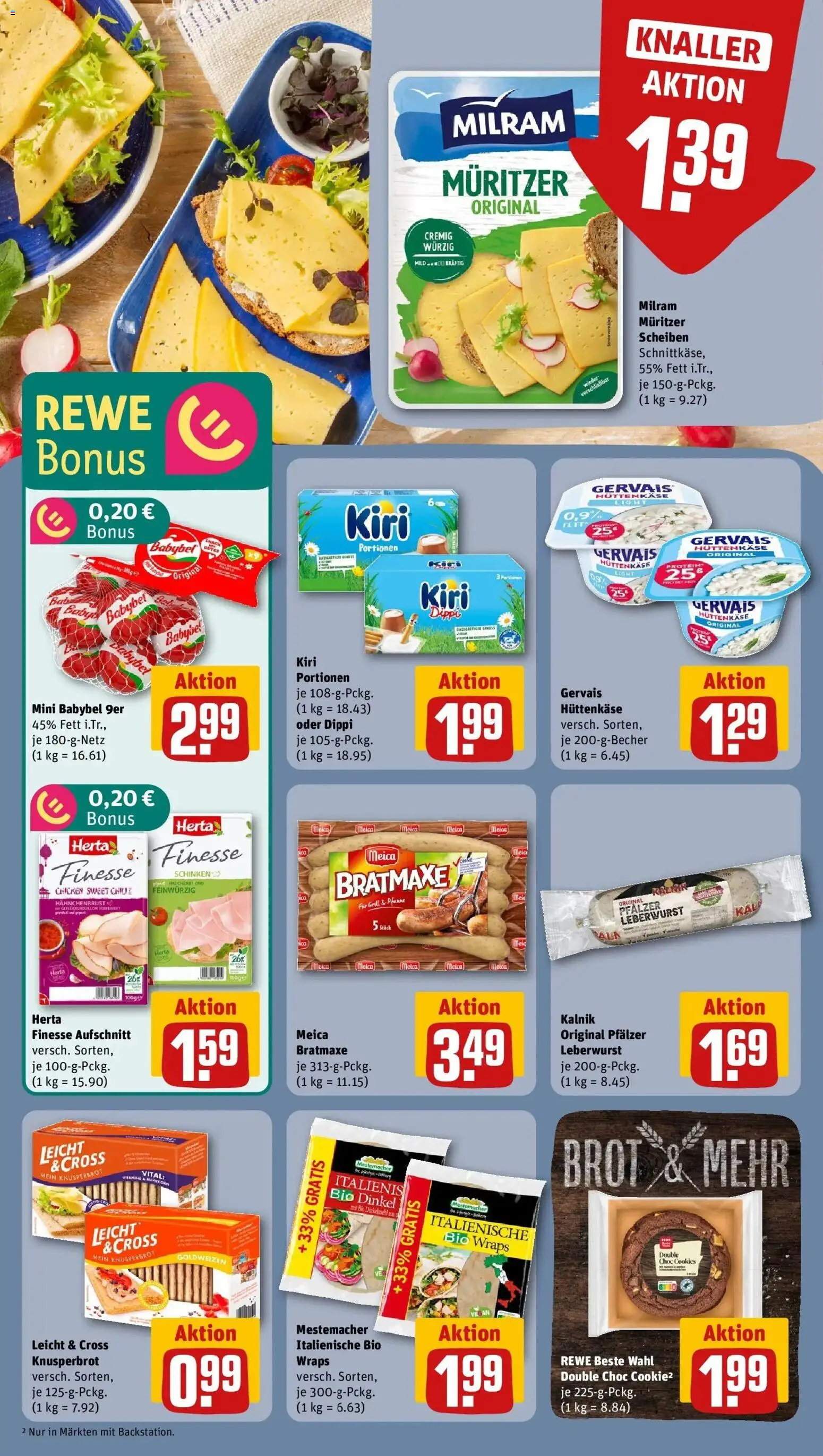 Rewe Prospekt Fridingen An Der Donau	 – gültig ab 05.04.2026 | Seite: 10 | Produkte: Grill, Meica, Brot, Schinken