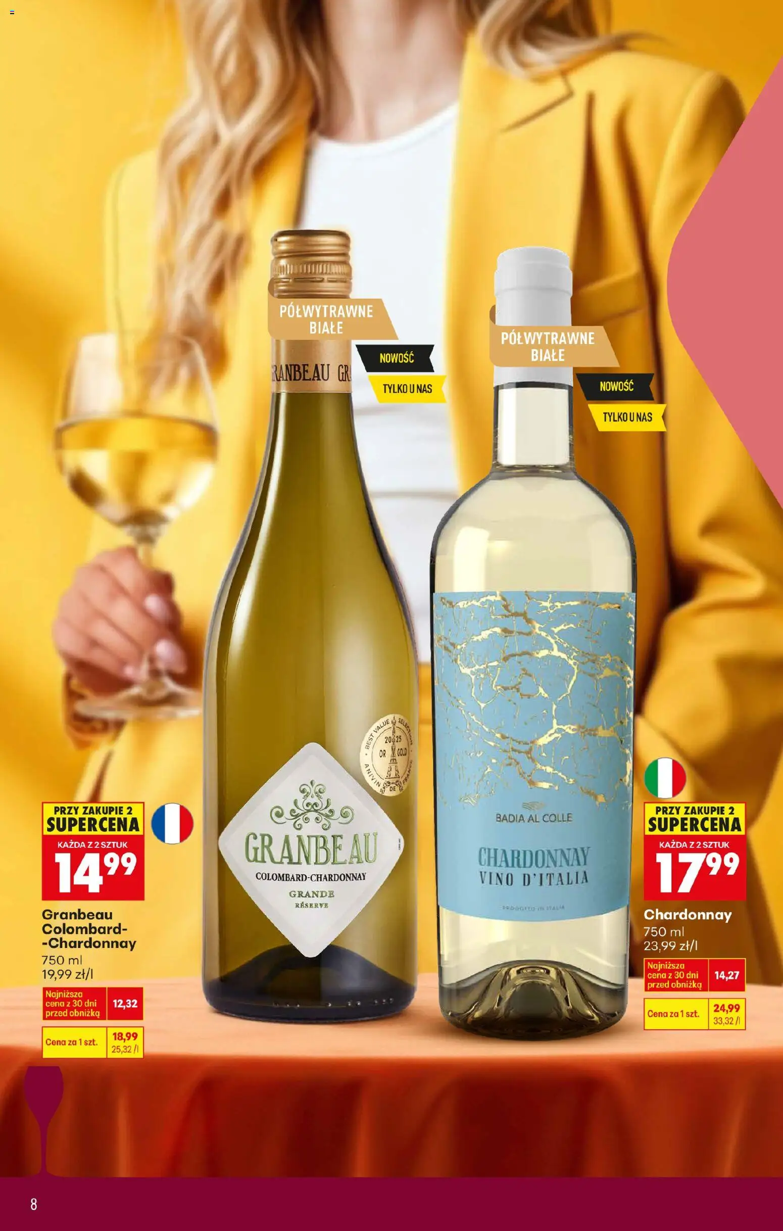 Biedronka gazetka - Czas na toast od 23.02.2026 | Strona: 8