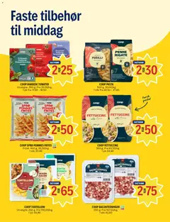 Forhåndsvisning av Coop Prix kundeavis gyldig fra 16.02.2026 | Side: 12 | Produkter: Pasta, Контейнер, Pommes frites, Urter