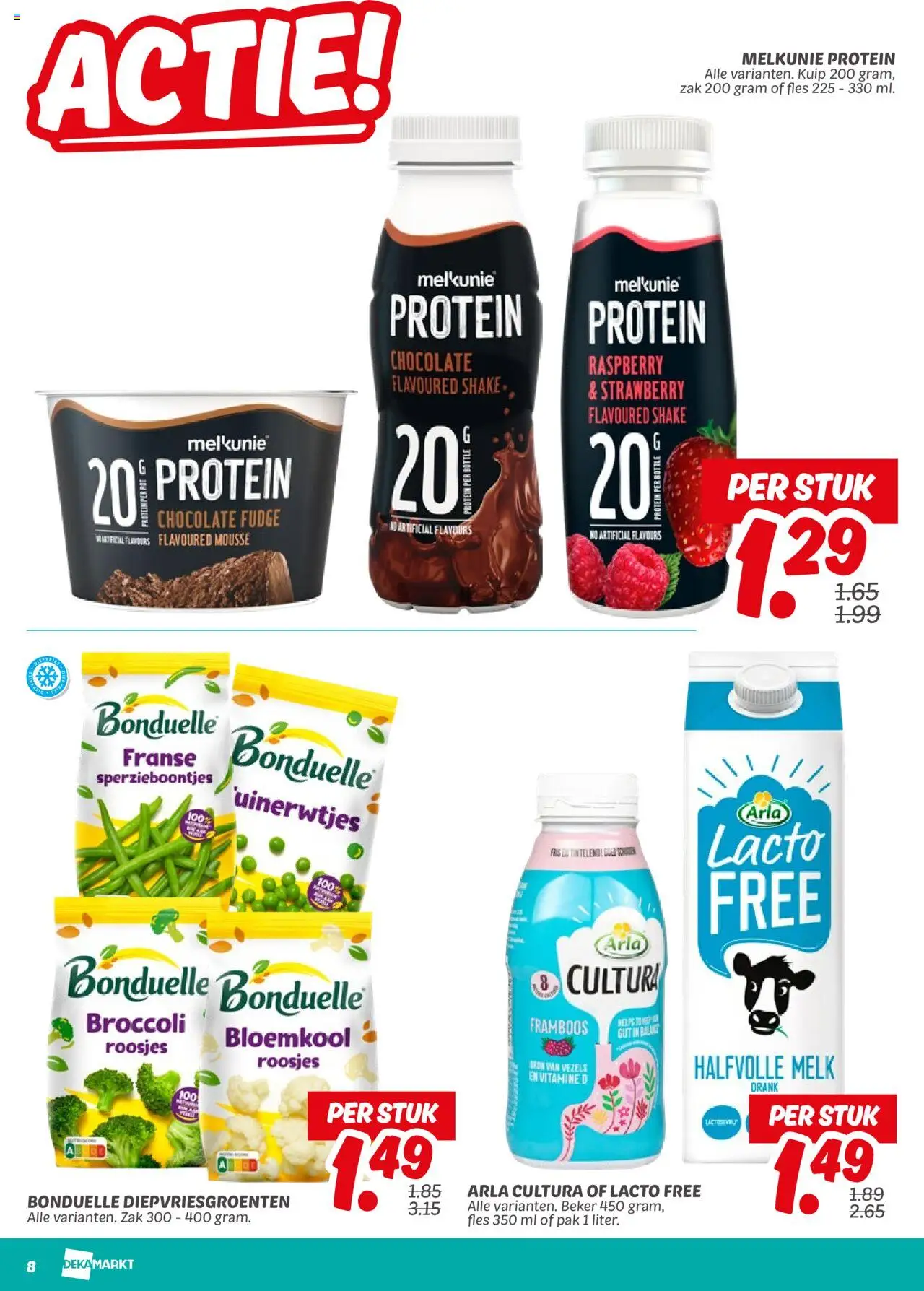 | Pagina: 8 | Producten: Melk, Beker, Halfvolle Melk, Zak