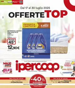 Anteprima del volantino Ipercoop Casale Monferrato catalogo valido a partire dal 17.07.2025