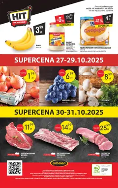 Pogląd oferty "Arhelan Gazetka" - ważna od 24.10.2025 | Strona: 20 | Produkty: Winogrono, Mięso, Rolki, Majonez