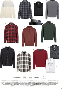 Sokos-mainoslehti voimassa 12.11.2025 alkaen | Sivu: 35 | Tuotteet: Kauluspaita, Vyö, Neule