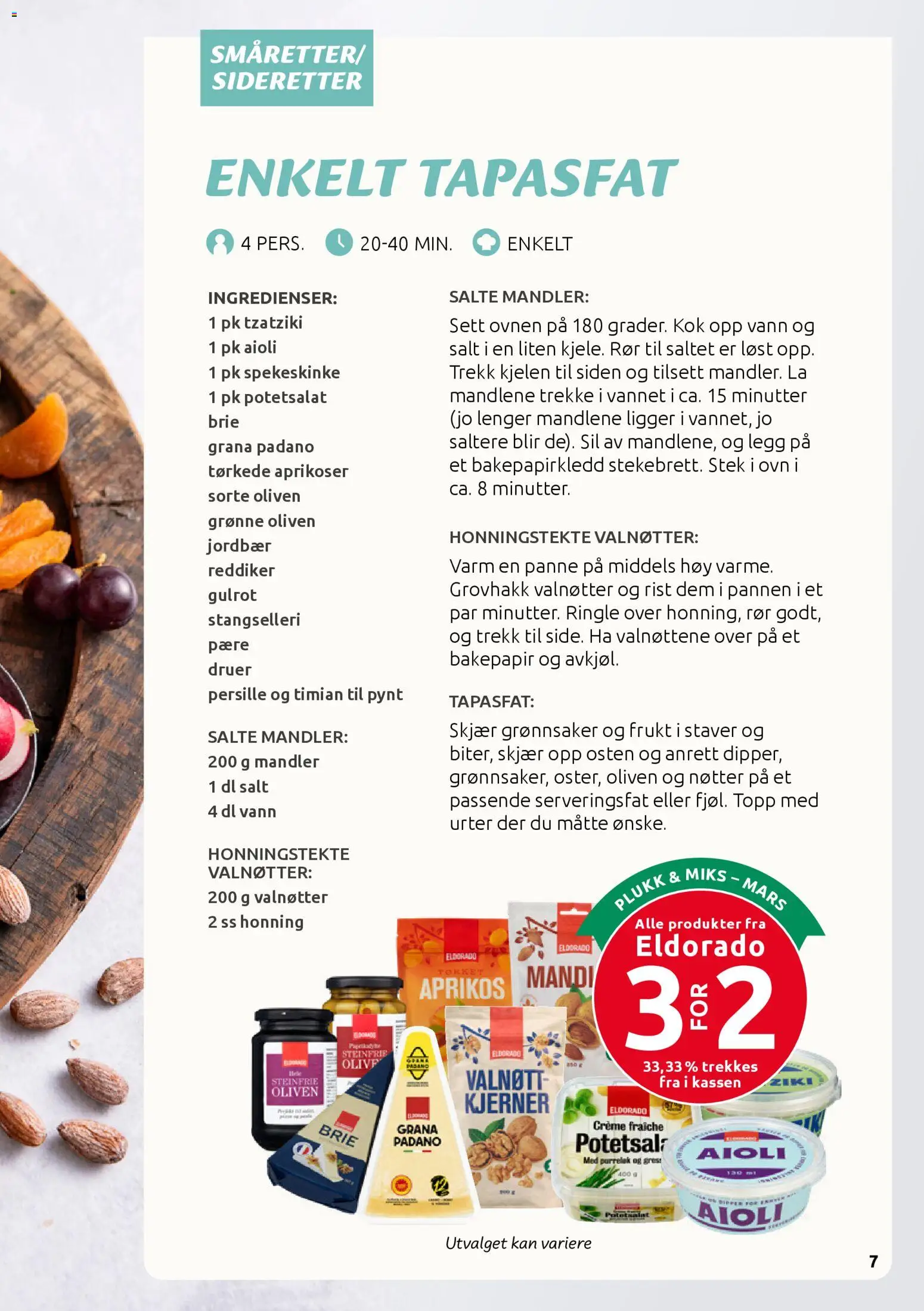 {H1} | Side: 7 | Produkter: Суміш дитяча, Strandväska, Rist, Valnøtter