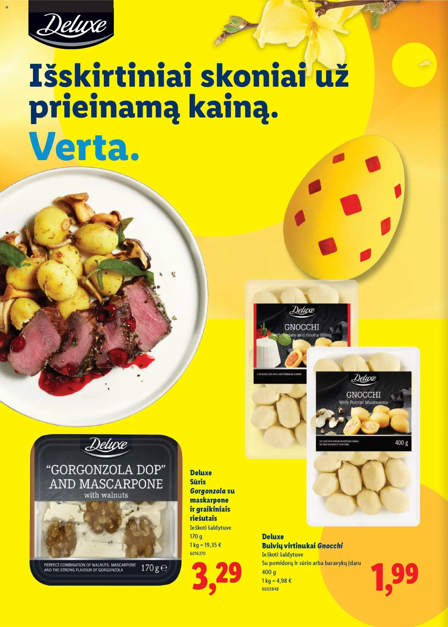 LIDL akcijos nuo 01.03.2026 | Puslapis: 16 | Prekių: Sausainiai, Ledai