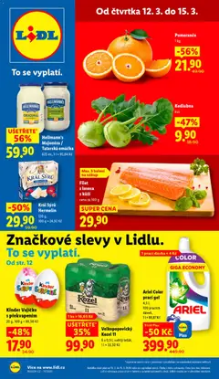 Náhled letáku Lidl leták od 12.03.2026