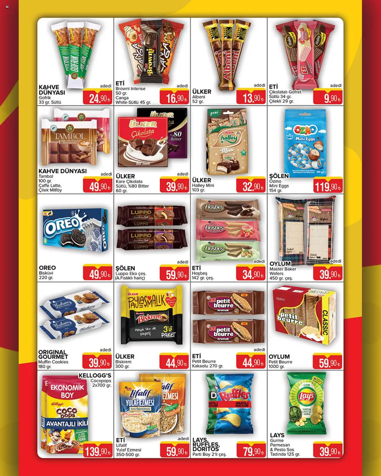 Seyhanlar Market Katalog - 10.10.2025 tarihinden itibaren geçerlidir | Sayfa: 4 | Ürünler: Çikolatalı gofret, Kahve, Sos, Bisküvi