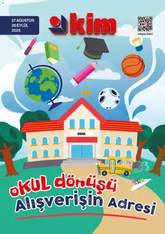27.08.2025 tarihinden itibaren geçerli olan Kim Market kataloğu önizlemesi