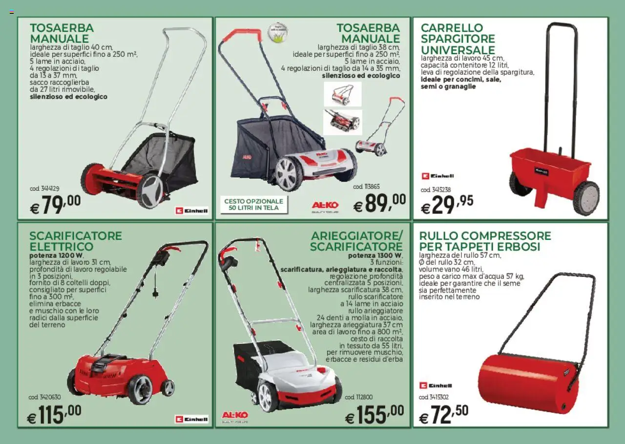 Volantino Brico OK del 03.03.2025 | Pagina: 8 | Prodotti: Rullo, Compressore, Carrello, Contenitore