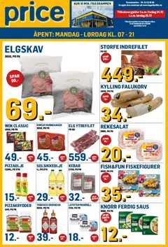 Forhåndsvisning av Price Lagerbutikk kundeavis gyldig fra 24.10.2025
