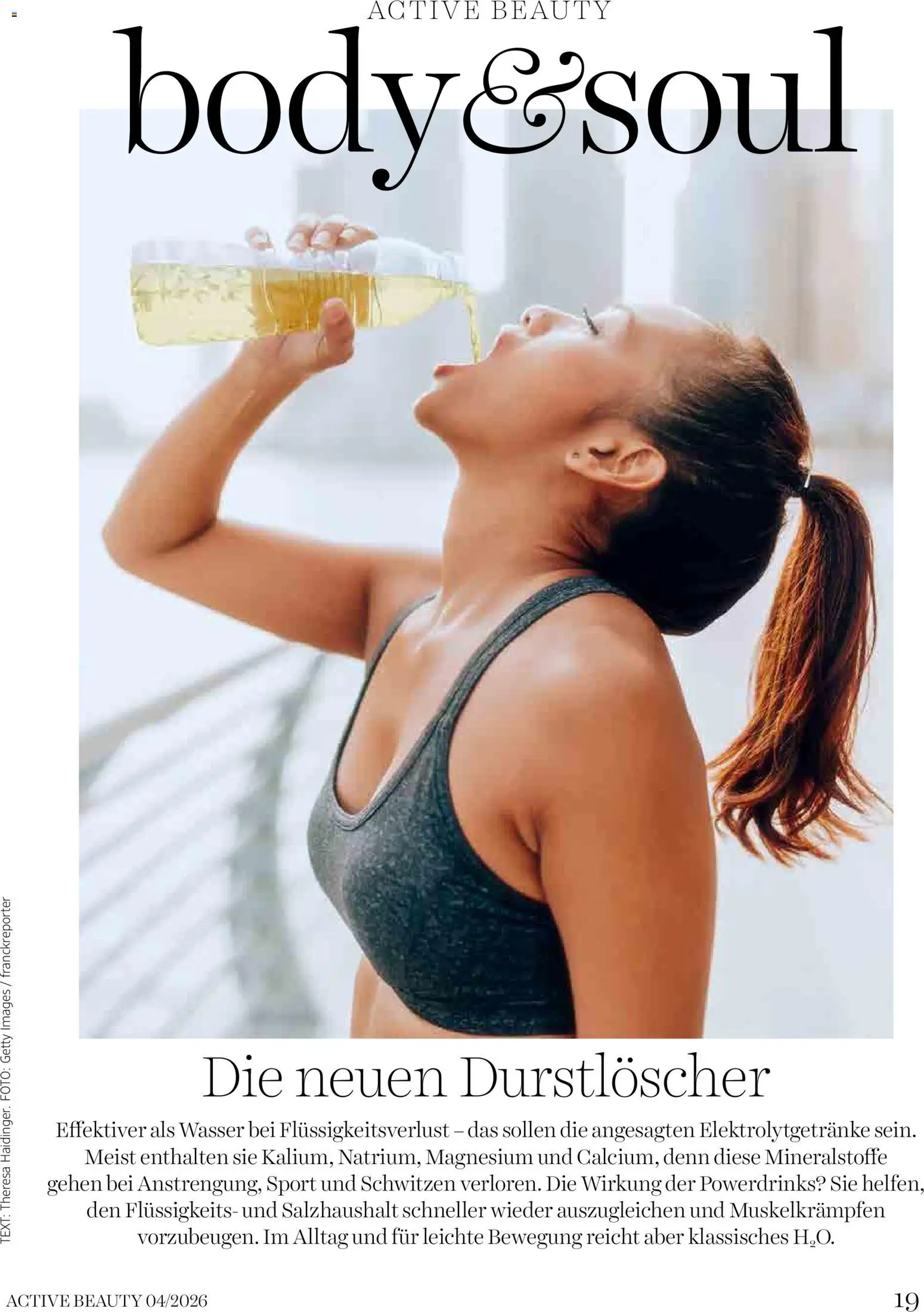 dm drogerie markt Active Beauty Magazin 04/2026 gültig ab 01.04.2026 | Seite: 19
