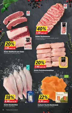 Seafood 4 You Bio Räucherlachs, geschnitten, Norwegen, 2 x 100 g ab 12.03.2026 gültig | Seite: 6