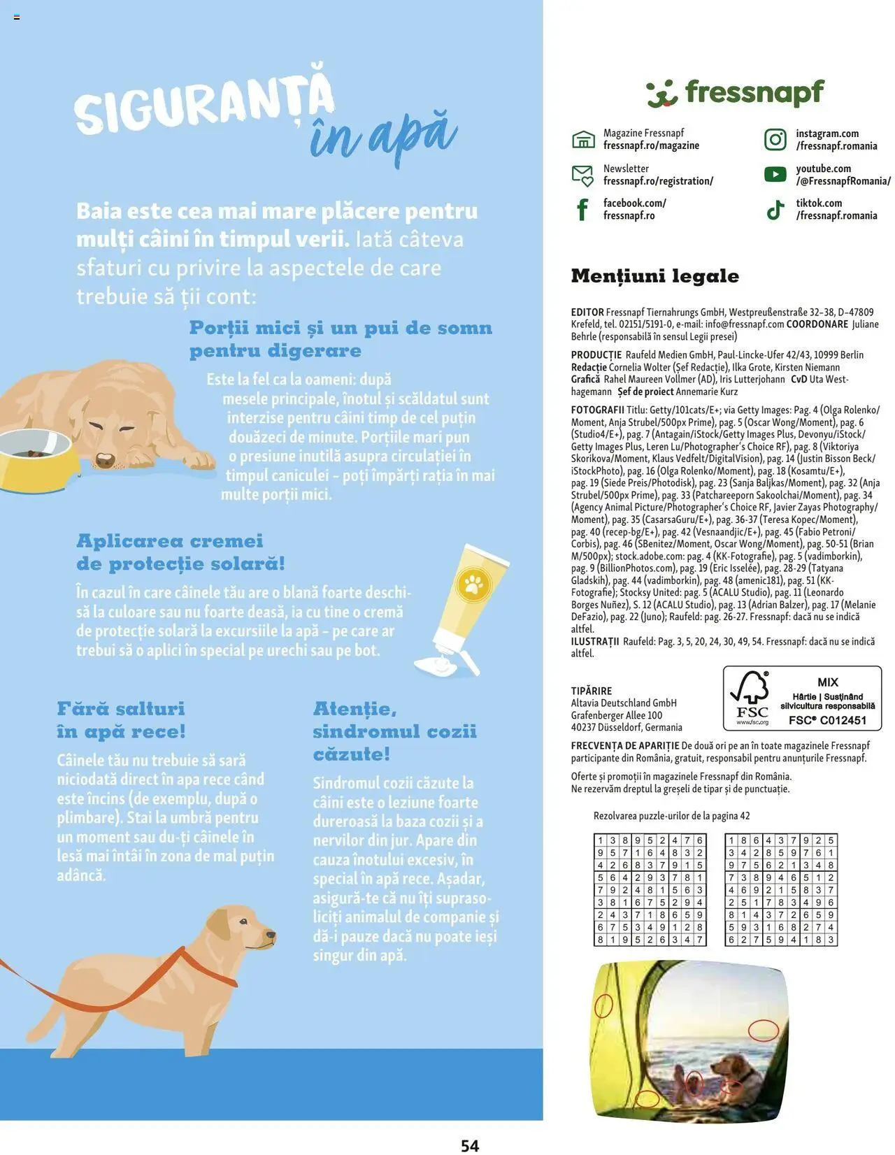 Catalog Fressnapf - Vară – valabil de la 05.05.2025 | Pagină: 54 | Produse: Hacıyatmaz Kedi Oyuncağı, Mici, Cremă, Protecție solară
