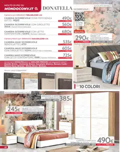 Anteprima del volantino Volantino Mondo Convenienza	 valido a partire dal 09.09.2025 | Pagina: 48 | Prodotti: Letto matrimoniale, Contenitore, Letto, Armadio