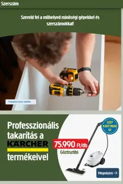 Praktiker akciós ujság - amely érvényes a következő dátumtól: 05.08.2025 | Oldal: 26 | Termékek: Gőztisztító