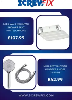 Preview of Screwfix - Offers valid from 24.02.2026 | Page: 3 | Products: Shower