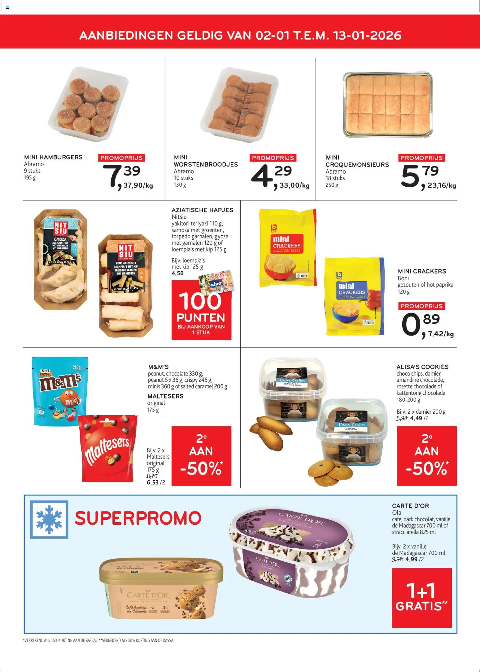 {H1} | Pagina: 8 | Producten: Kip, Kekszek, Chocolade