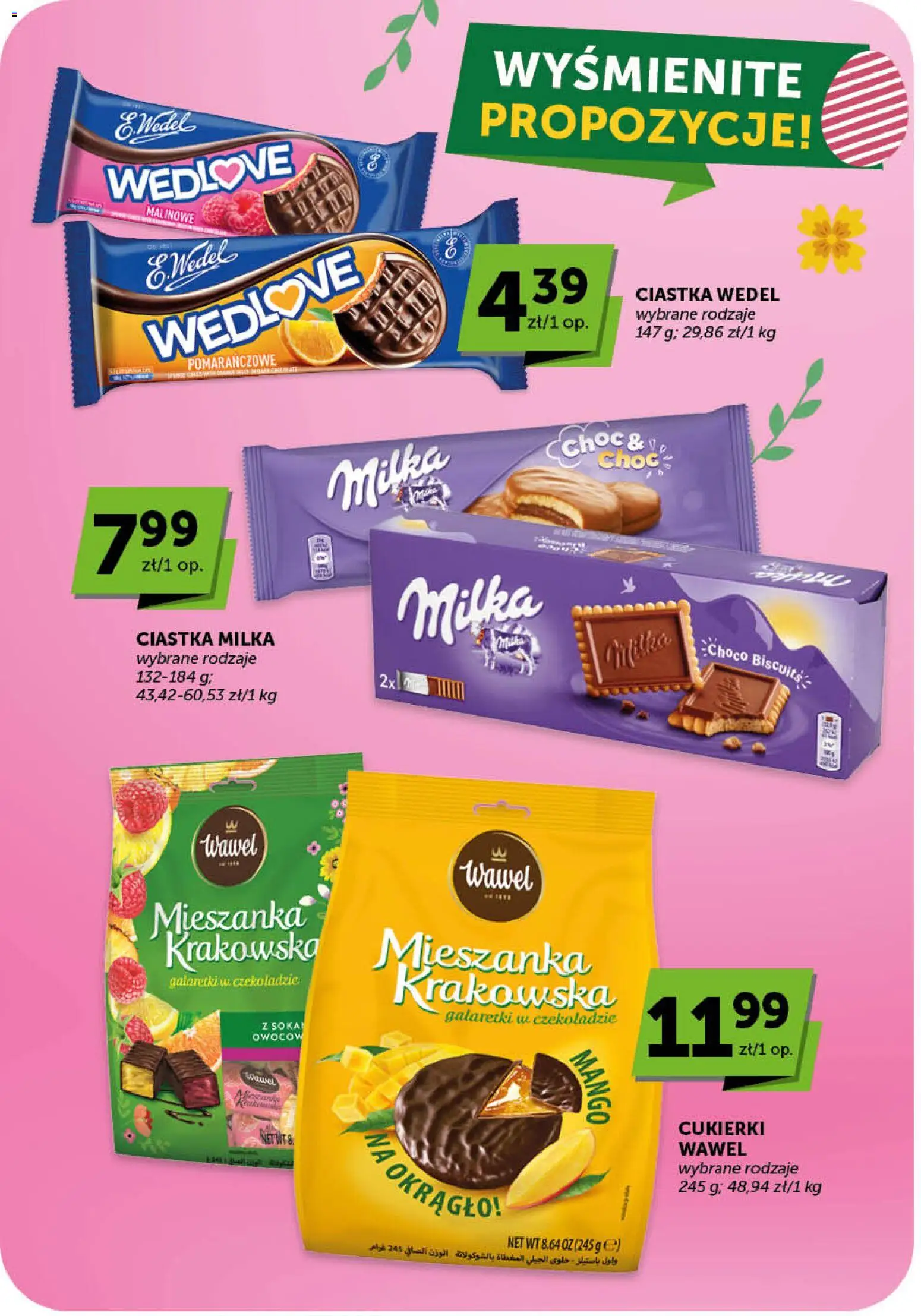 Groszek gazetka - Market od 19.03.2026 | Strona: 20 | Produkty: Mango, Milka, Cukierki, Ciastka