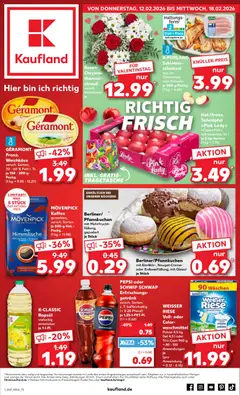 Kaufland Prospekt 	 ab 12.02.2026 gültig