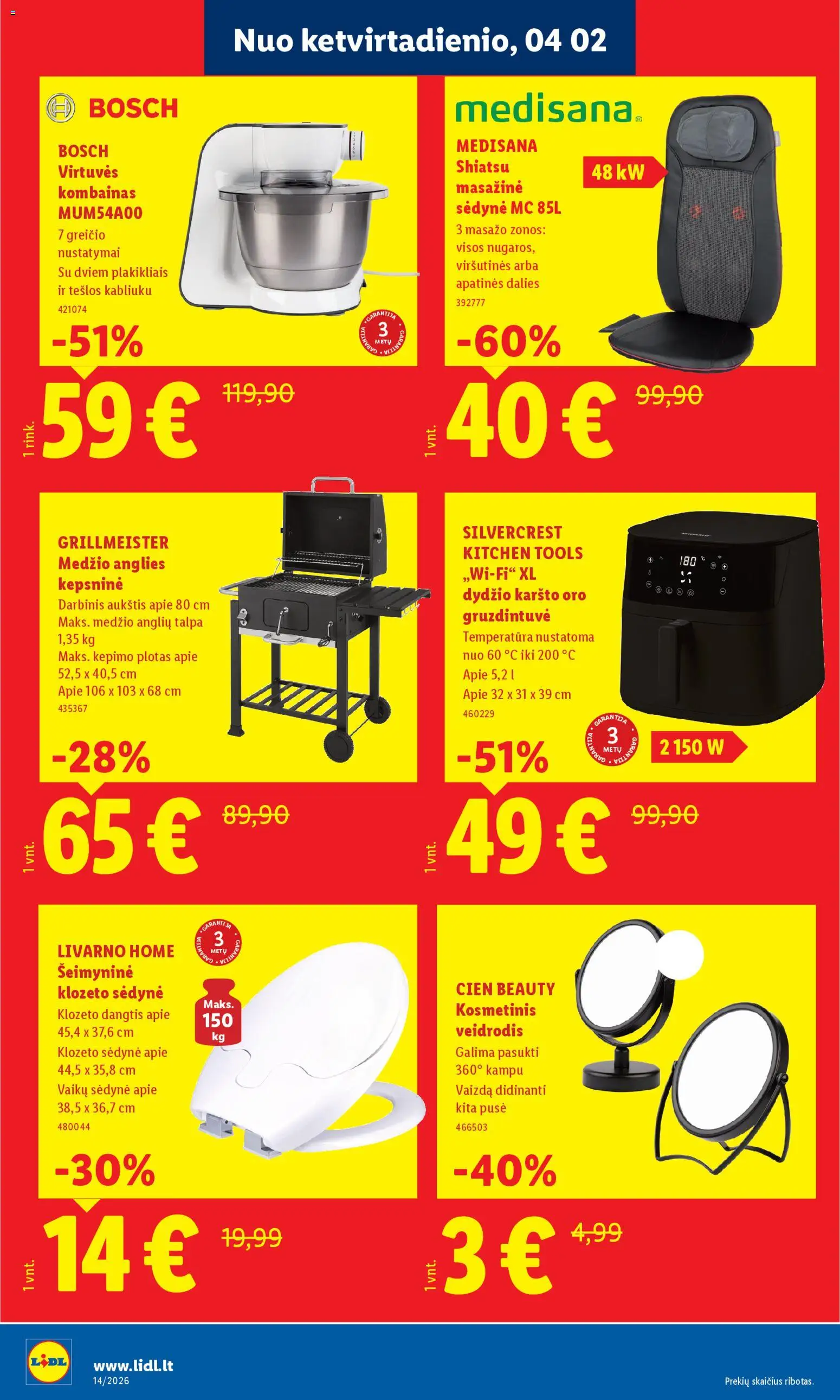 LIDL akcijos nuo 02.04.2026 | Puslapis: 4