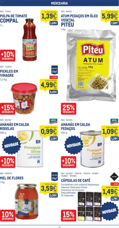Pré-visualização Makro folheto válido de 28.10.2025 | Página: 11 | Produtos: Flores, Sal, Óleo, Café