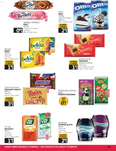 Tommy Katalog - Pregled kataloga iz trgovine Tommy, vrijedi od 09.04.2026 | Stranica: 23 | Proizvodi: Žvakaće gume, Snickers, Čokolada, Bomboni