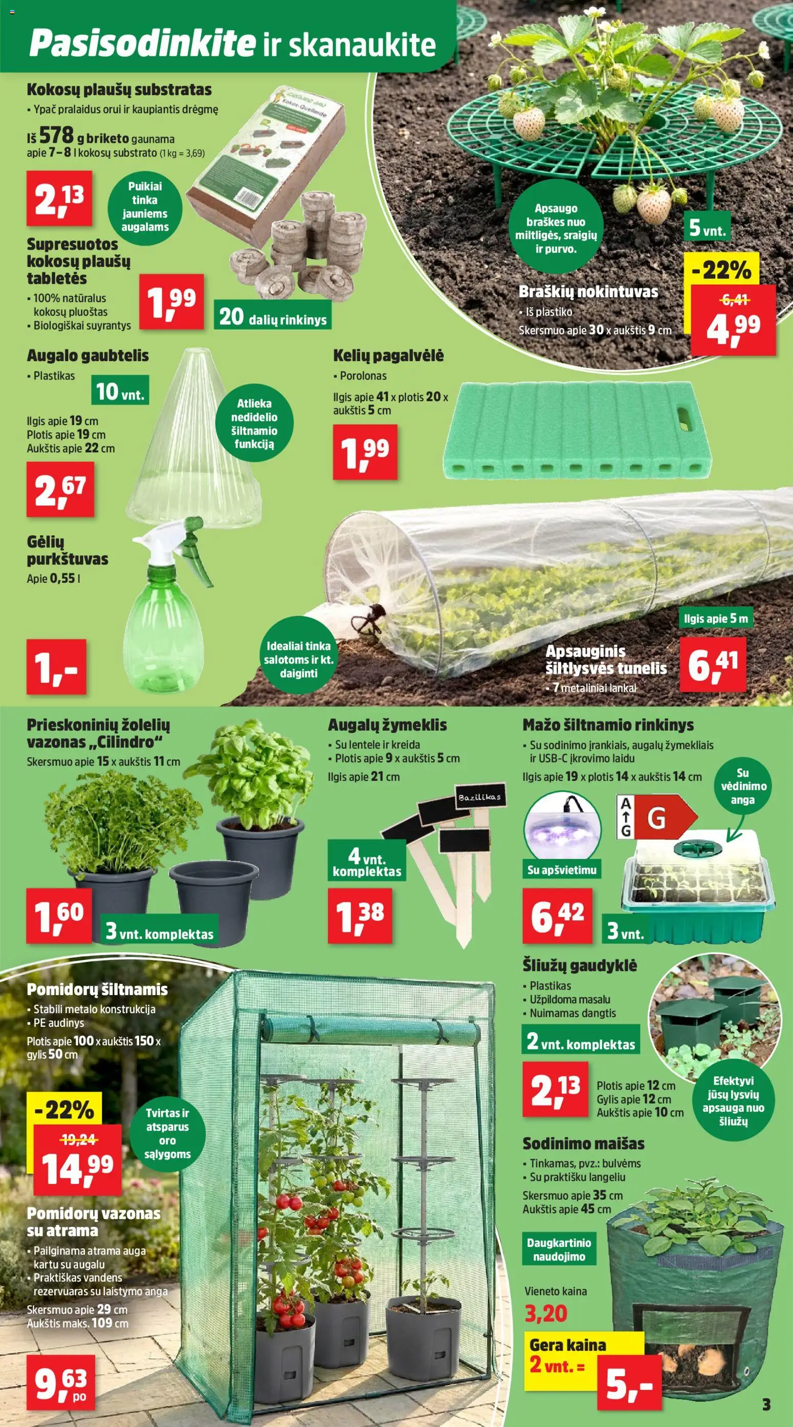 Thomas Philipps akcijos nuo 23.03.2026 | Puslapis: 3 | Prekių: Pagalvėlė, Vazonas, Braškės