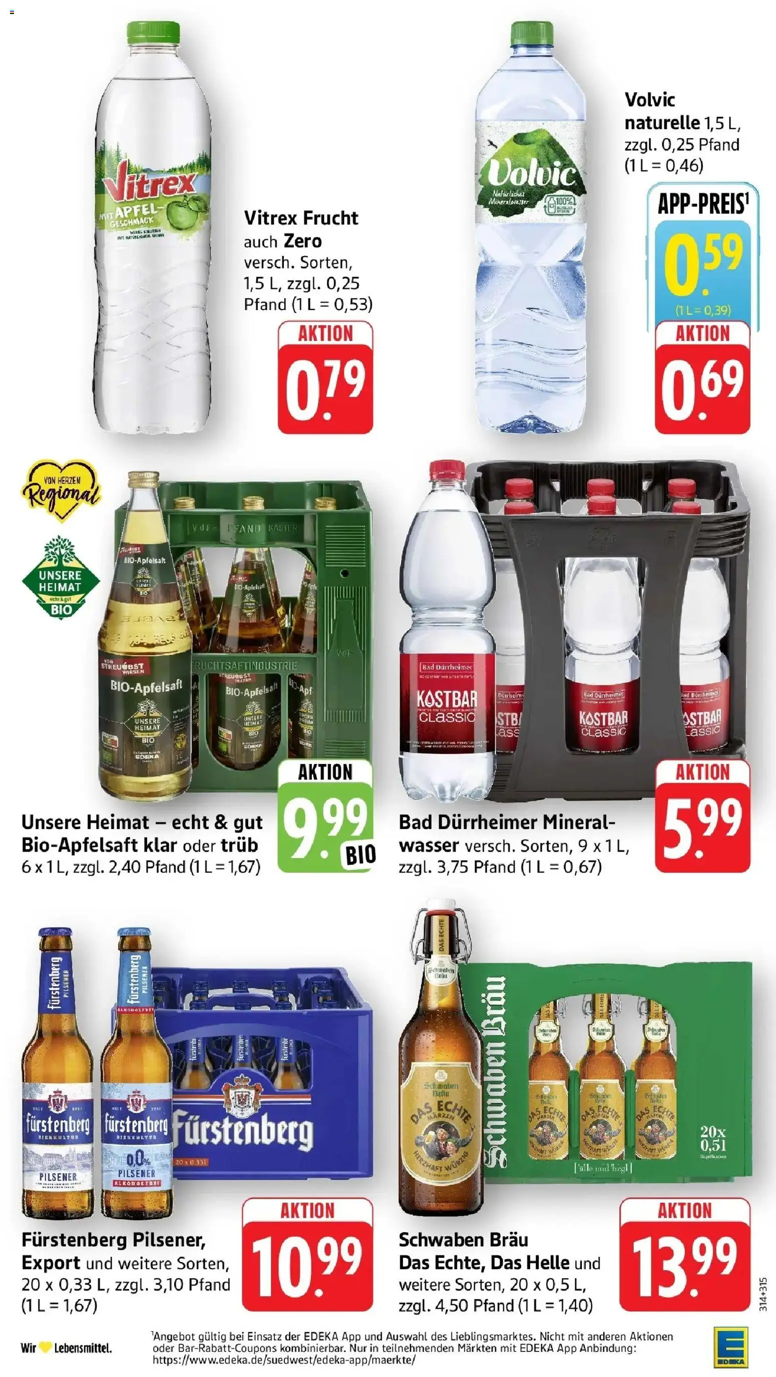 Edeka prospekt Überlingen	 – gültig ab 02.03.2026 | Seite: 29 | Produkte: Bad, Äpfel, Mineralwasser, Apple