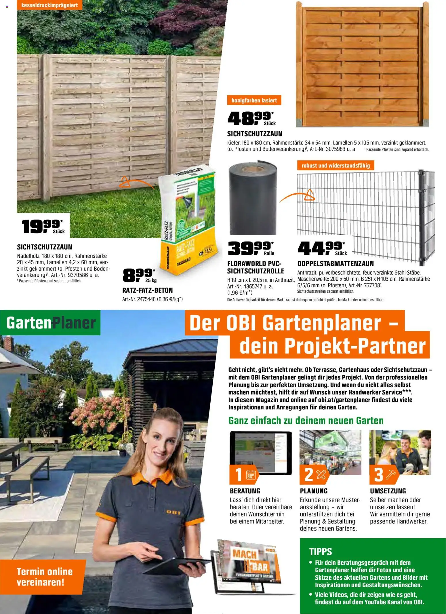 OBI Flugblatt gültig ab 01.03.2026 | Seite: 15