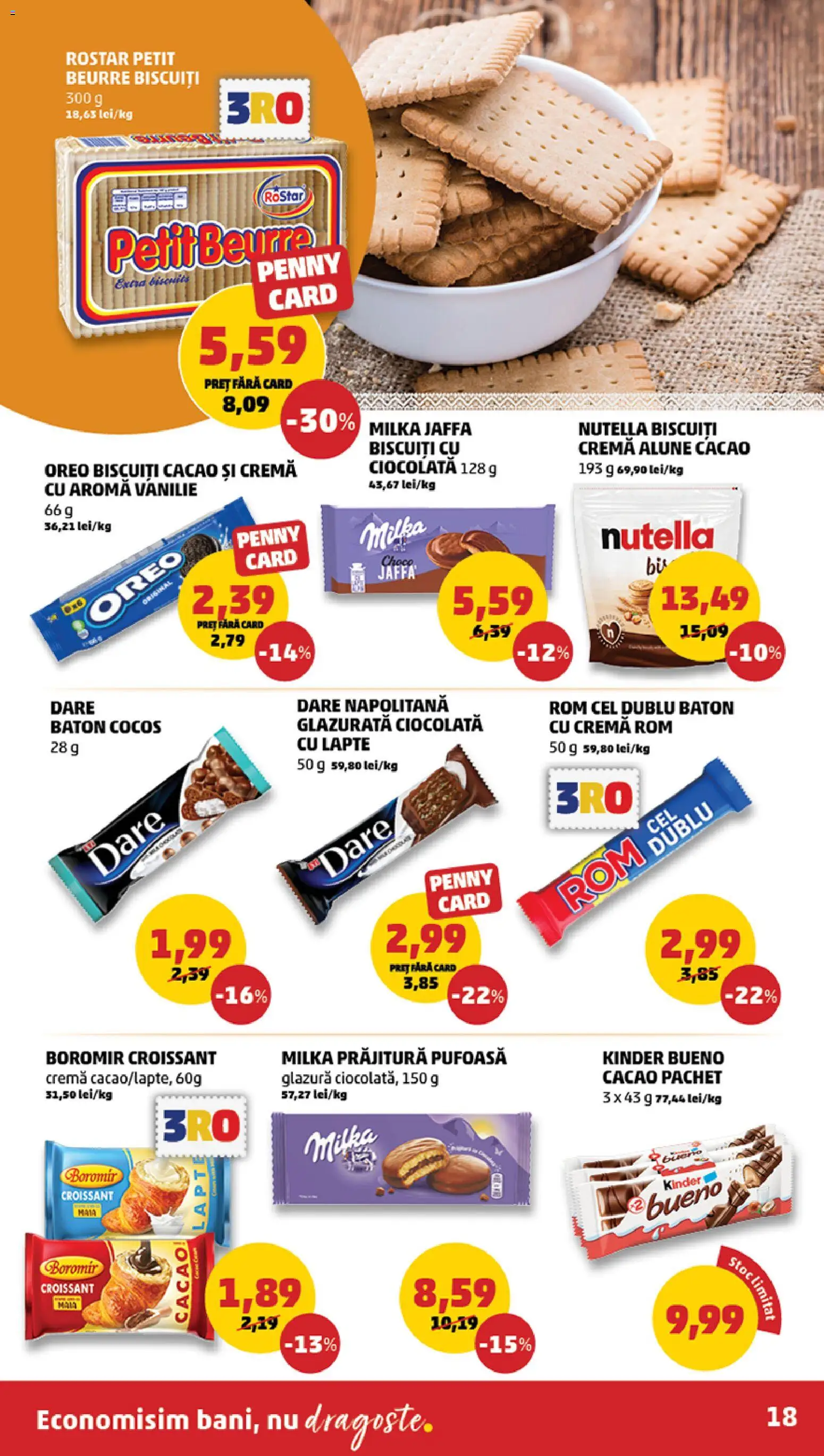 Noul catalog PENNY – valabil de la 05.11.2025 | Pagină: 18 | Produse: Prăjitură, Alune, Cremă, Rom