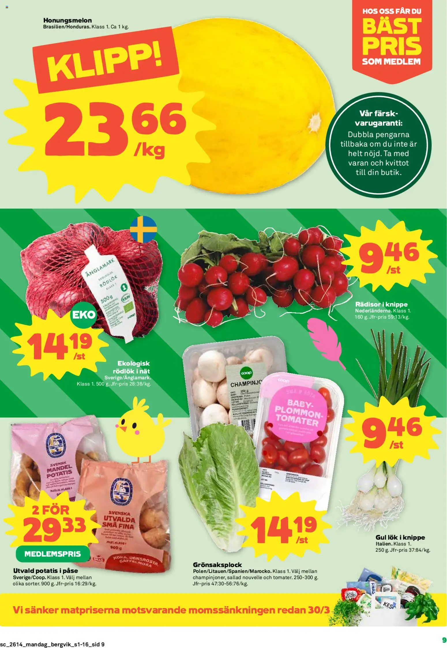 Nuvarande Stora Coop erbjudanden från 📣 30/03/2026 - 05/04/2026 📣 | Sweden