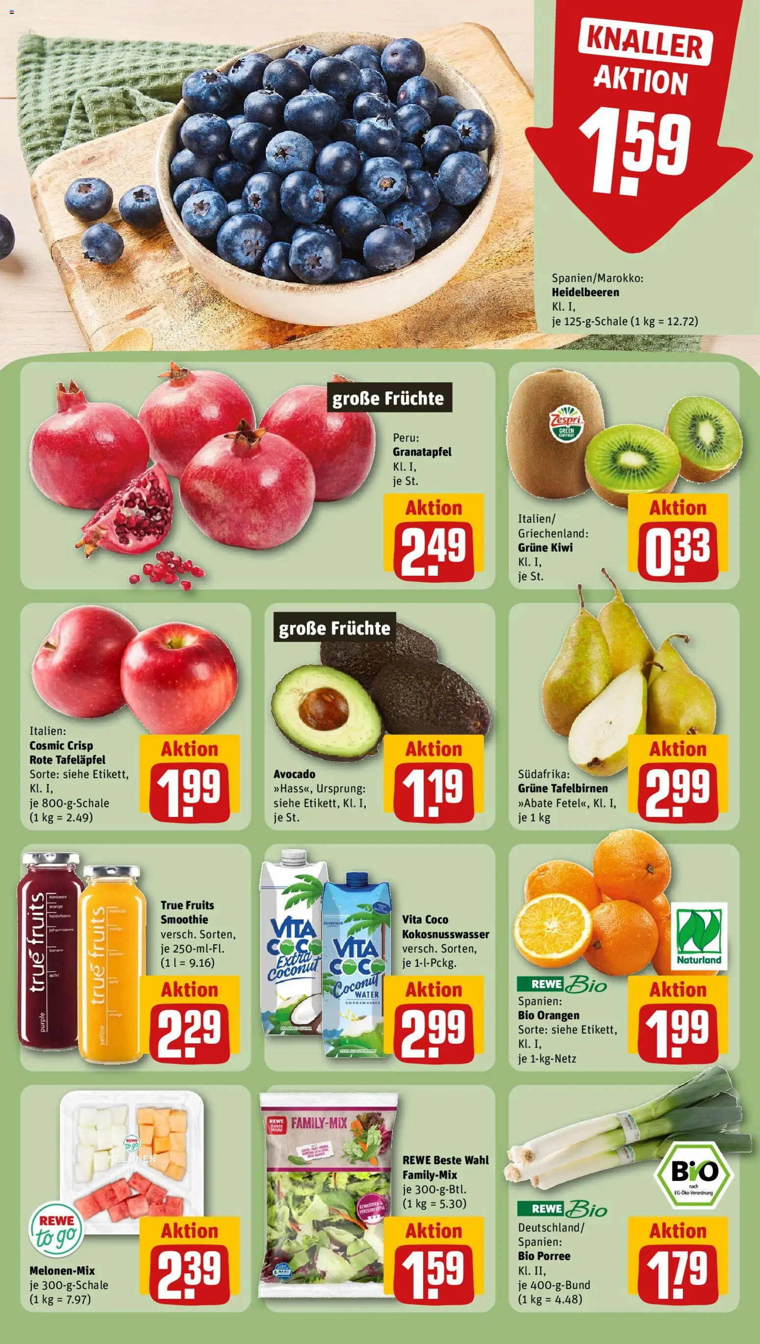 Rewe ihr Kaufpark Prospekt 	 – gültig ab 07.04.2026 | Seite: 4 | Produkte: Äpfel, Orangen, Avocado, Kiwi