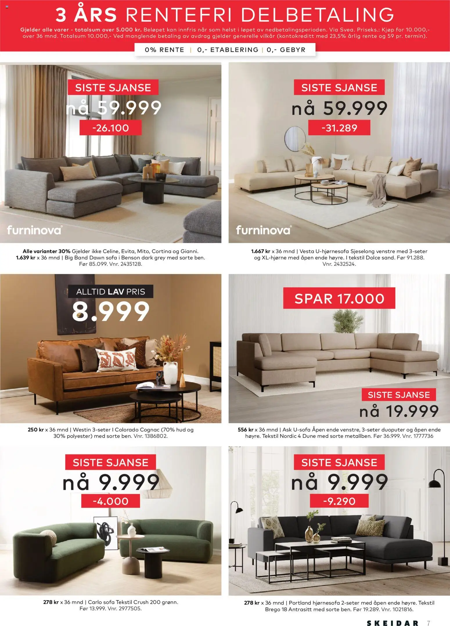 {H1} | Side: 7 | Produkter: Sofa, Ножницы, Sjeselong