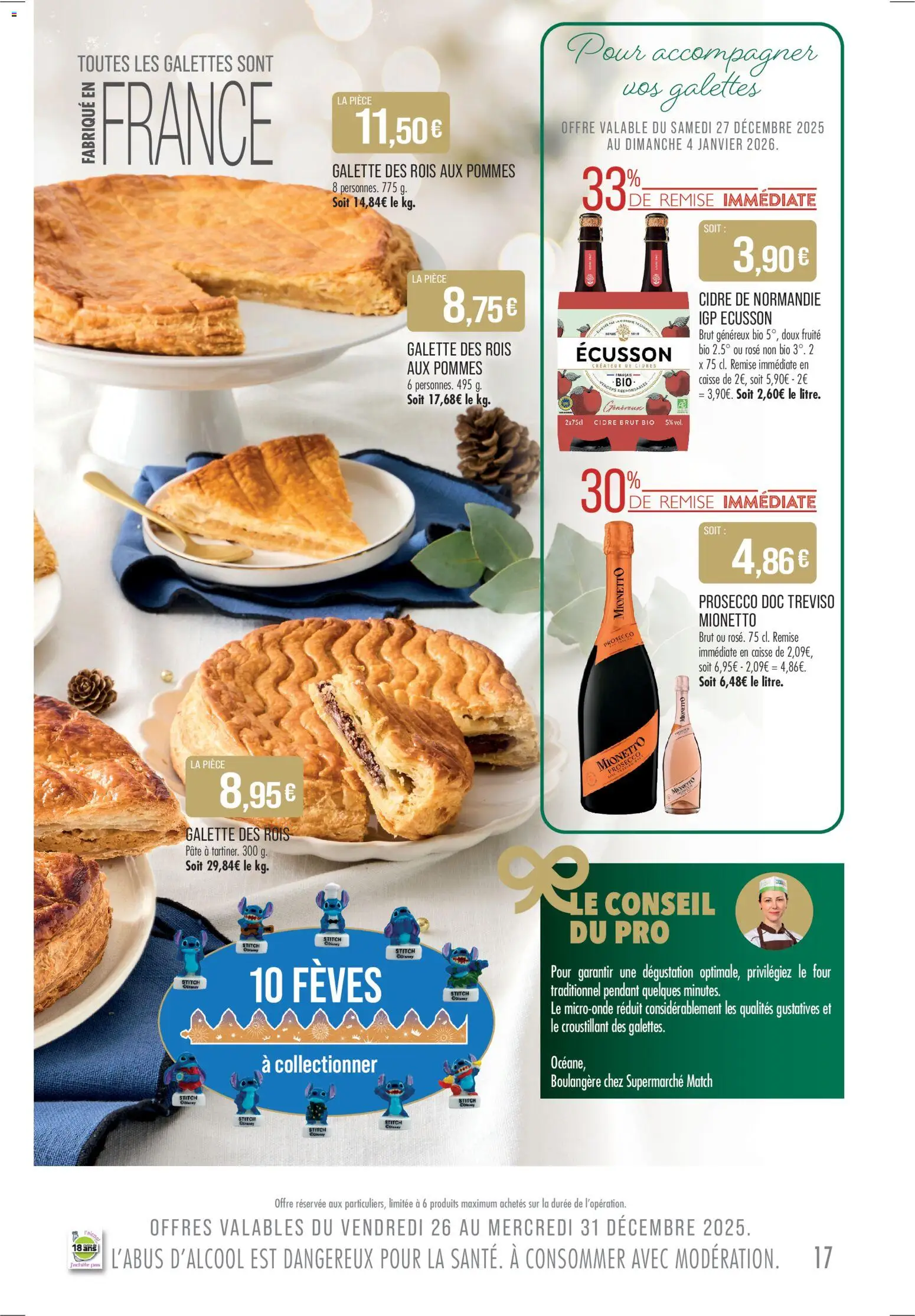 {H1} | Page: 17 | Produits: Cidre brut, Four, Cidre, Prosecco