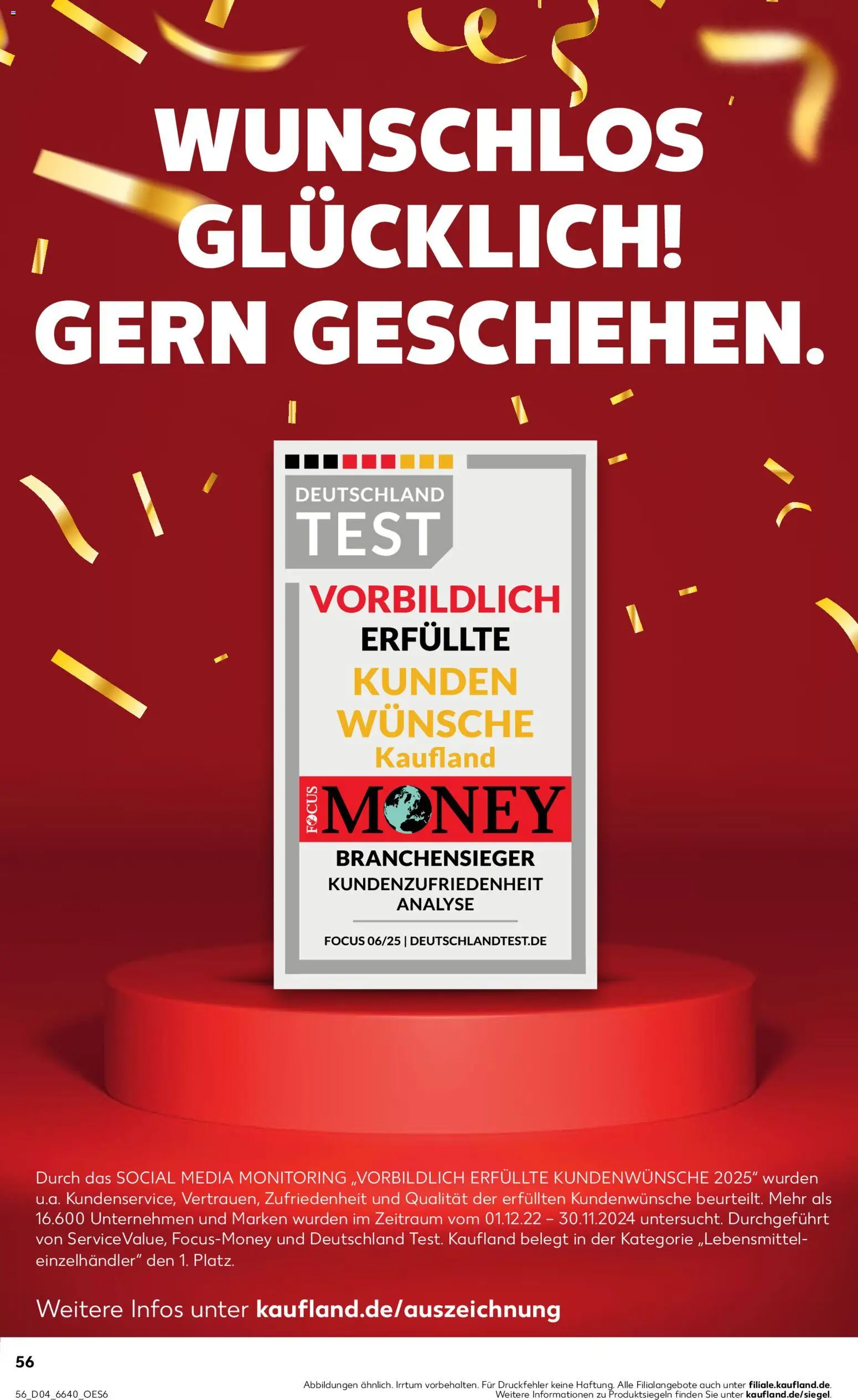 Kaufland prospekt Speyer	 – gültig ab 22.01.2026 | Seite: 56