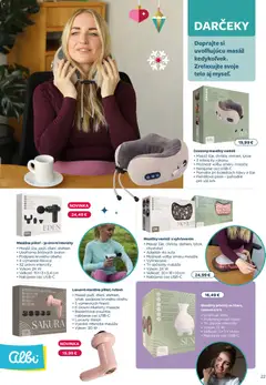 Albi leták platný od 02.11.2025 | Strana: 22 | Produkty: Masážny prístroj, Vankúš, USB