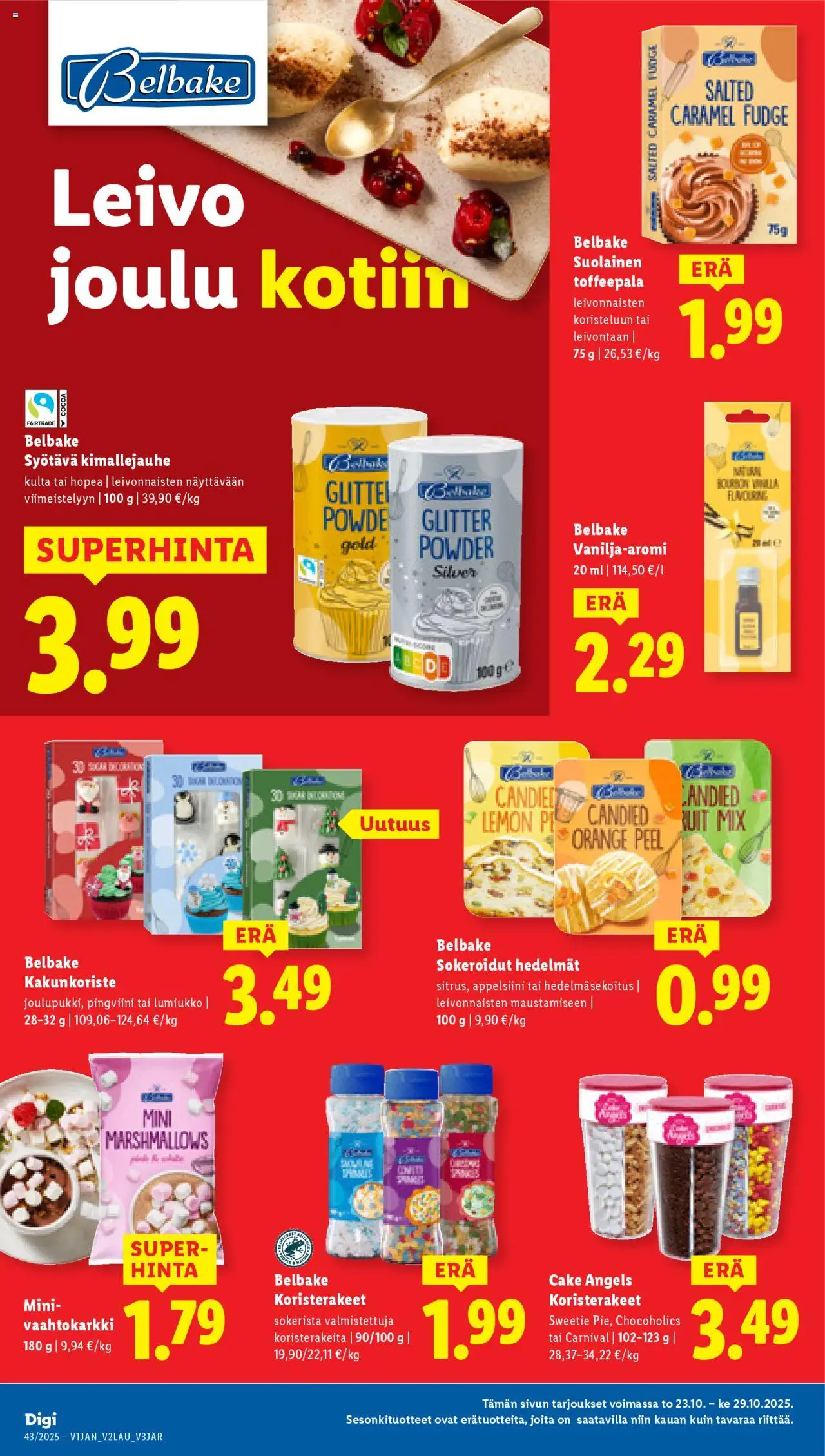 Lidl tarjoukset – voimassa 23.10.2025 alkaen | Sivu: 10 | Tuotteet: Bourbon