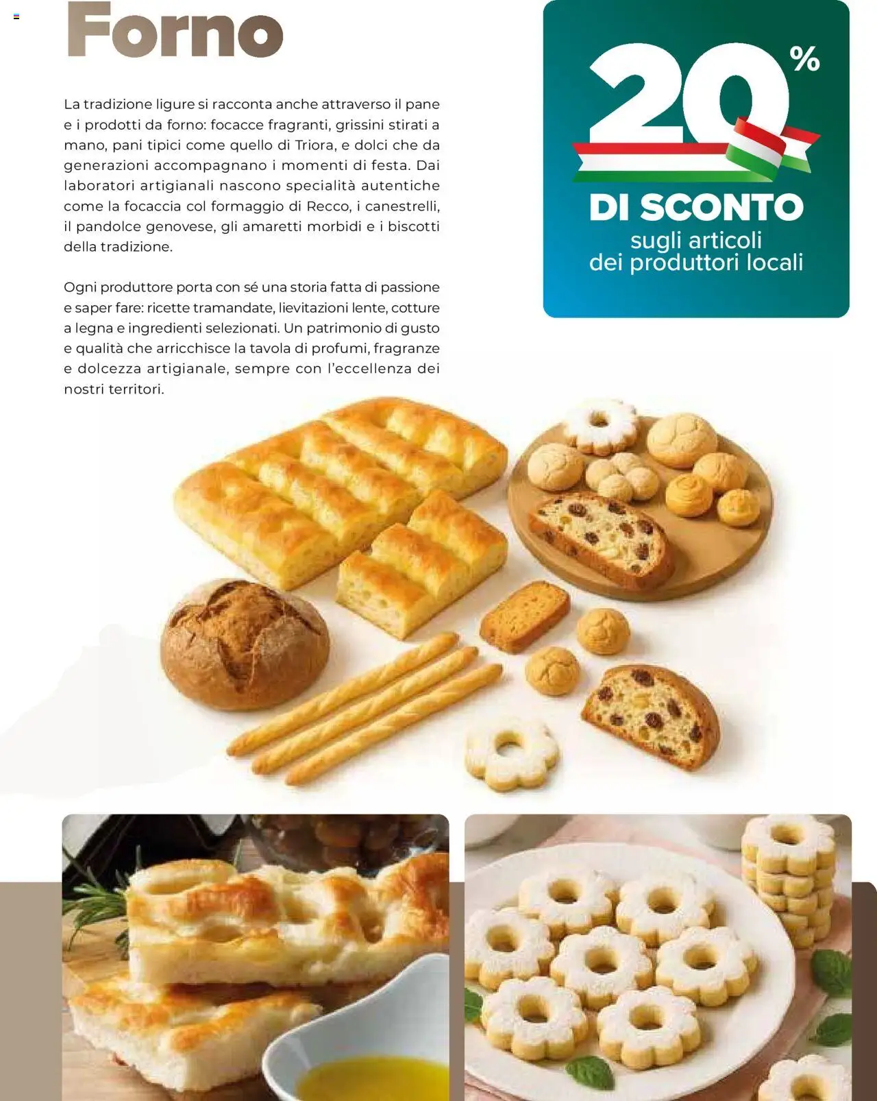 Volantino COOP del 09.10.2025 | Pagina: 16 | Prodotti: Pane, Focaccia, Grissini, Forno