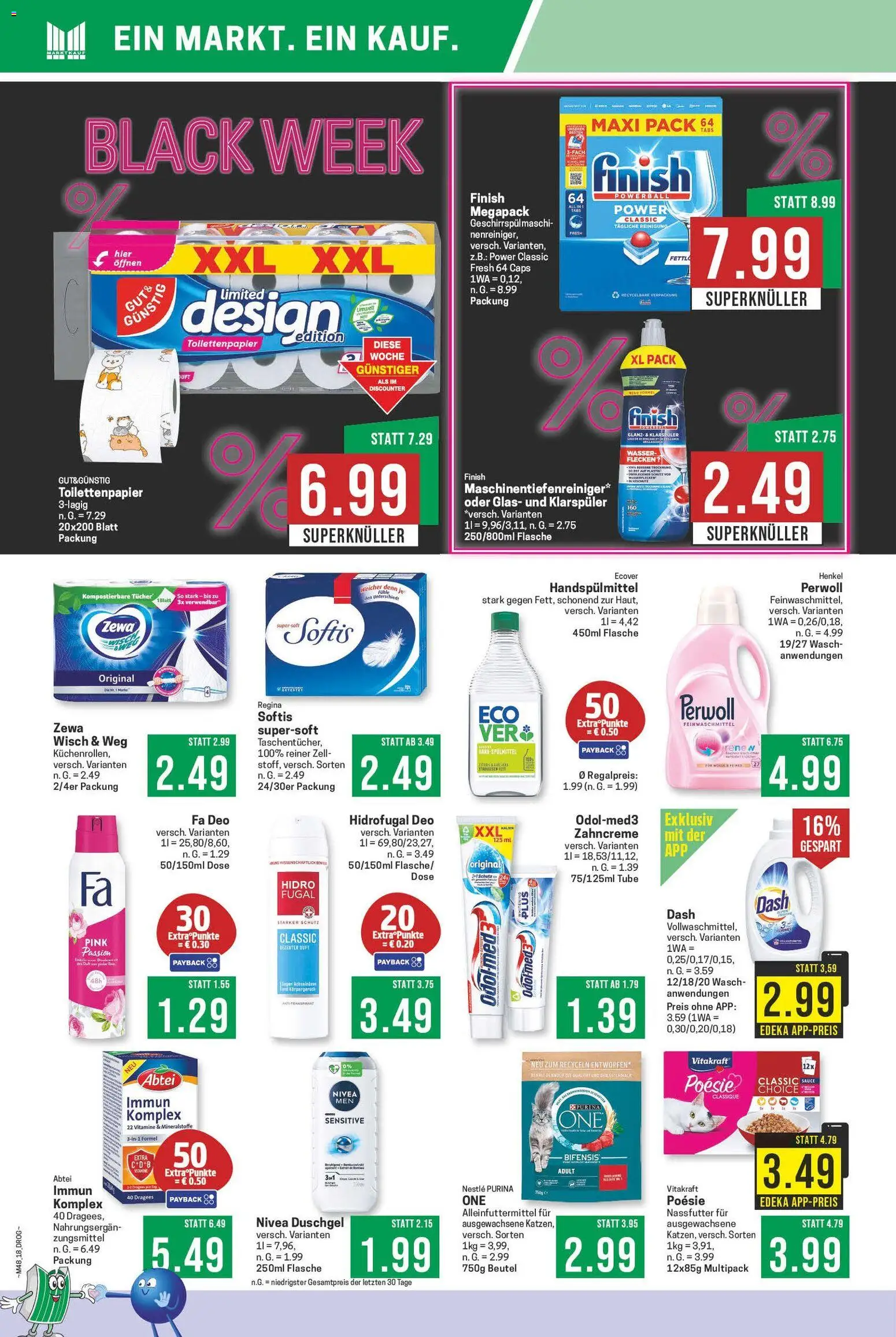 Marktkauf - Black Friday – gültig ab 24.11.2025 | Seite: 18 | Produkte: Duft, Perwoll, Zewa, Toilettenpapier