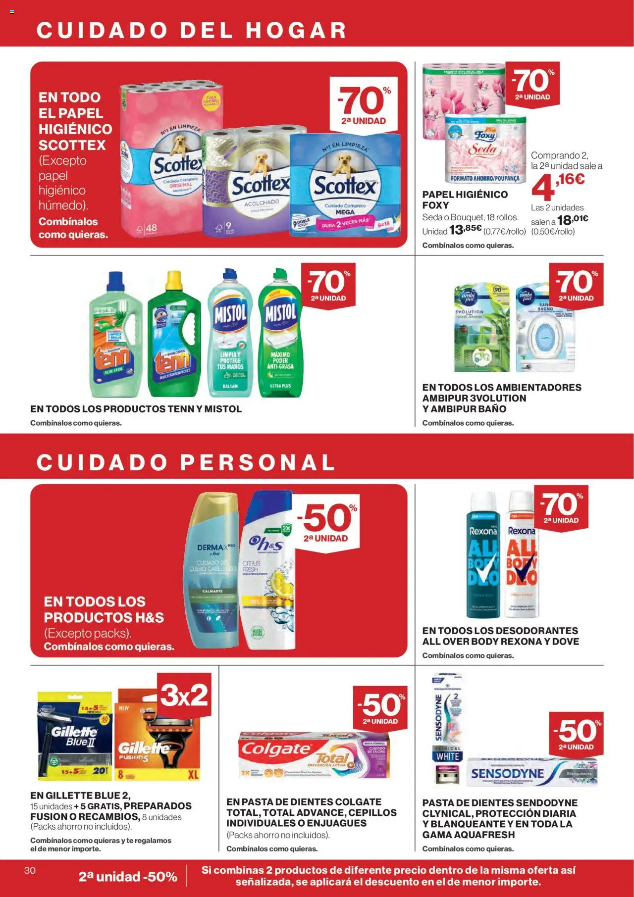 Hipercor catálogo │ válido desde el 05.06.2025 | Página: 36 | Productos: Papel higienico, Té, Body, Δαμάσκηνο