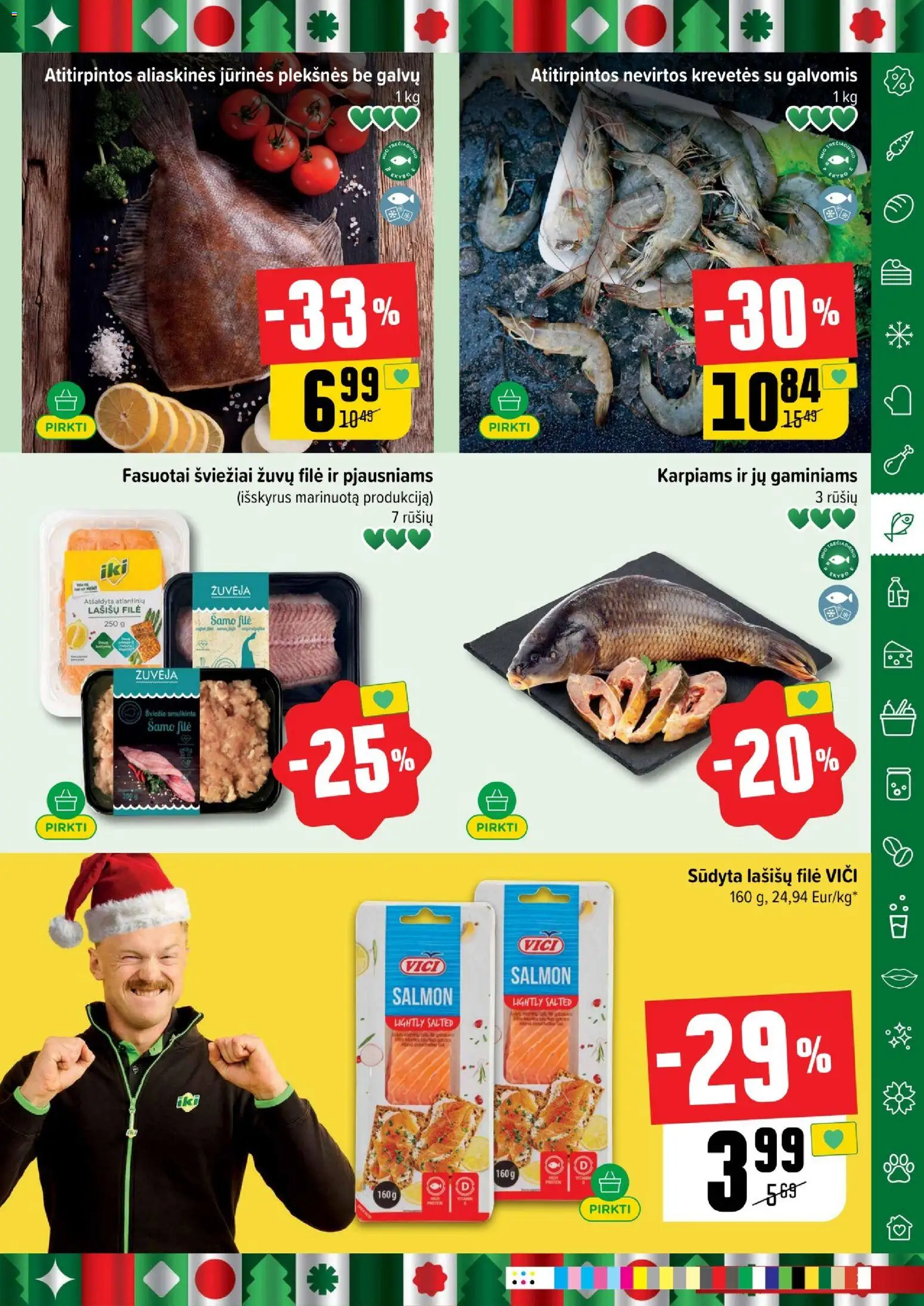 IKI akcijos nuo 17.11.2025 | Puslapis: 21 | Prekių: Lašišų filė