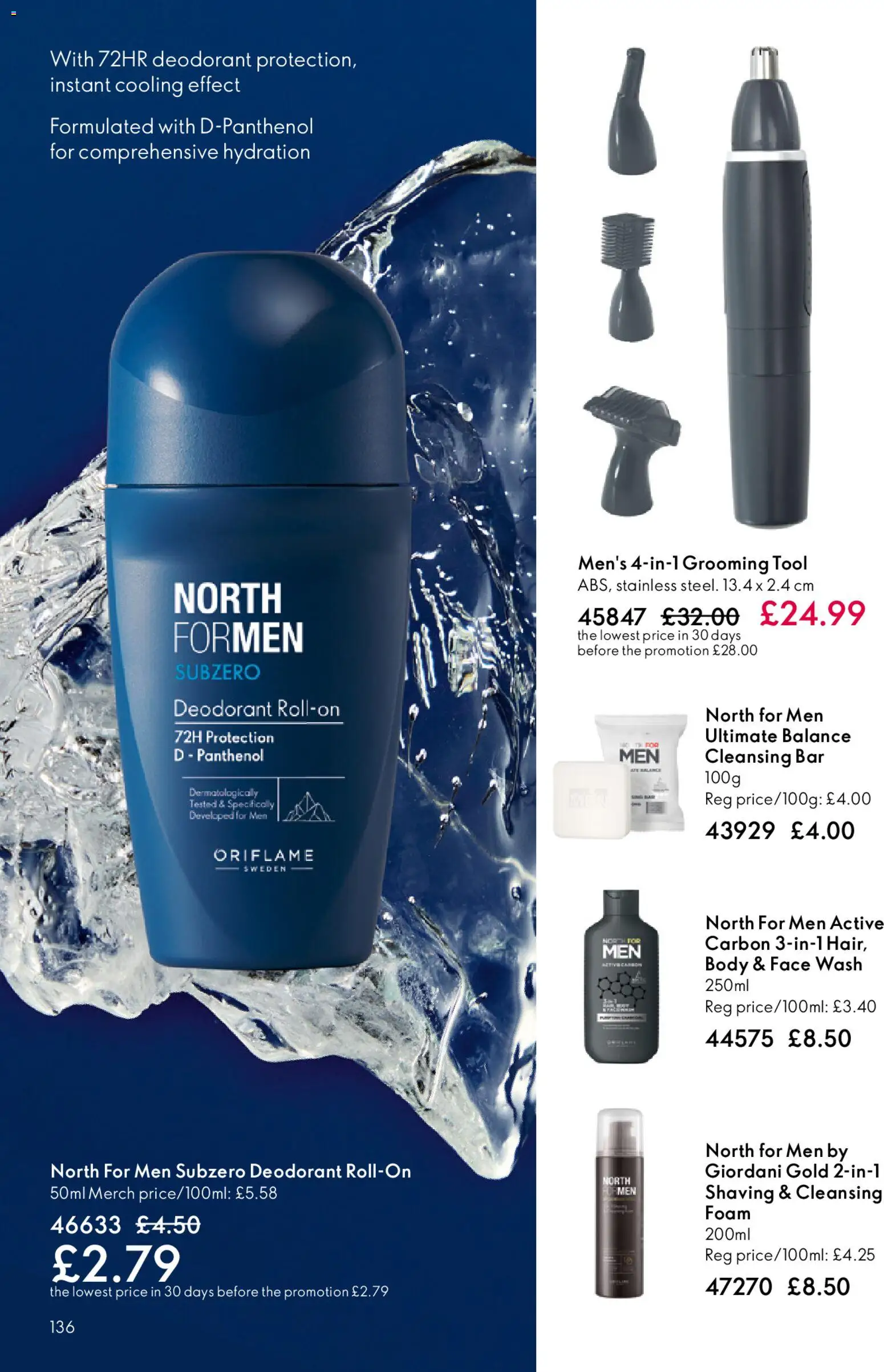 {H1} | Page: 136 | Products: Deodorant