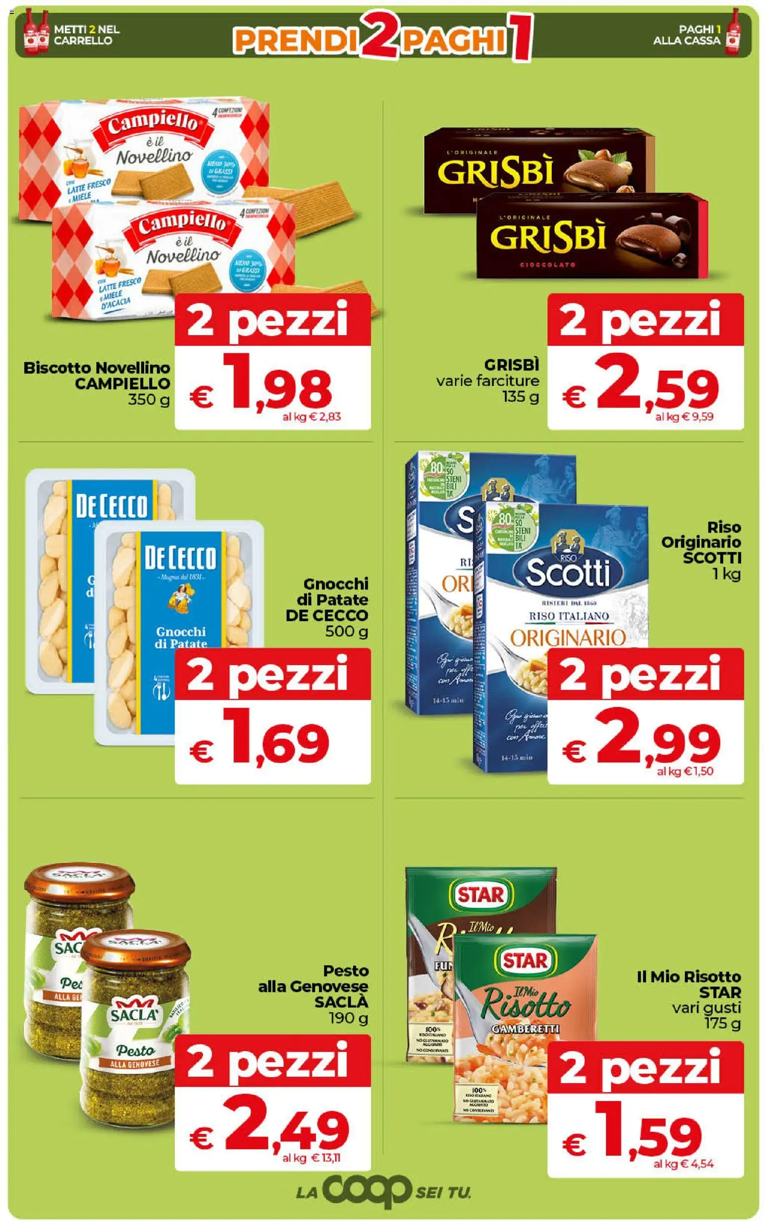 Volantino Ipercoop del 24.02.2026 | Pagina: 4 | Prodotti: Riso, Patate, Latte, Gnocchi
