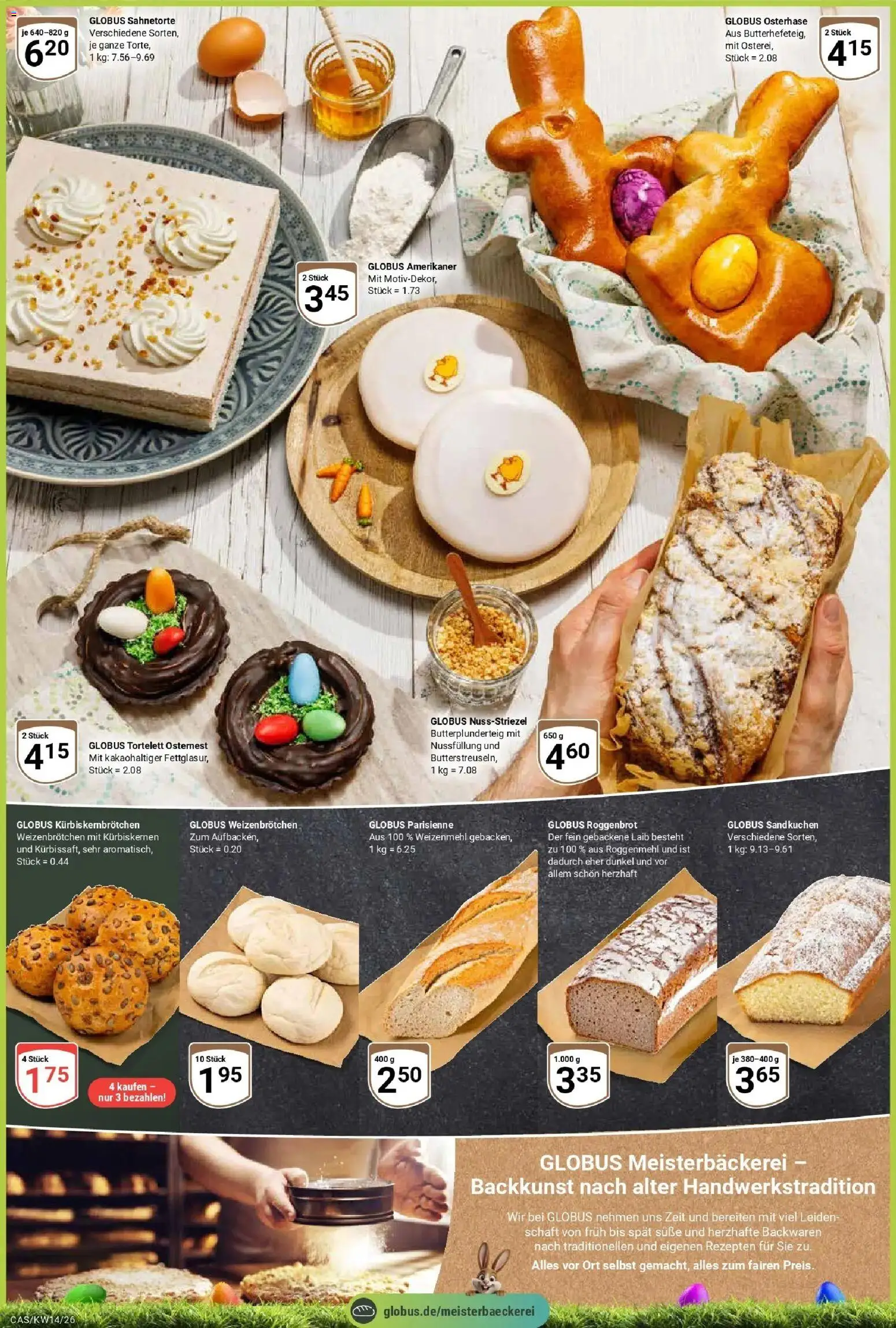 Globus prospekt Castrop-Rauxel	 – gültig ab 30.03.2026 | Seite: 3 | Produkte: Weizenmehl