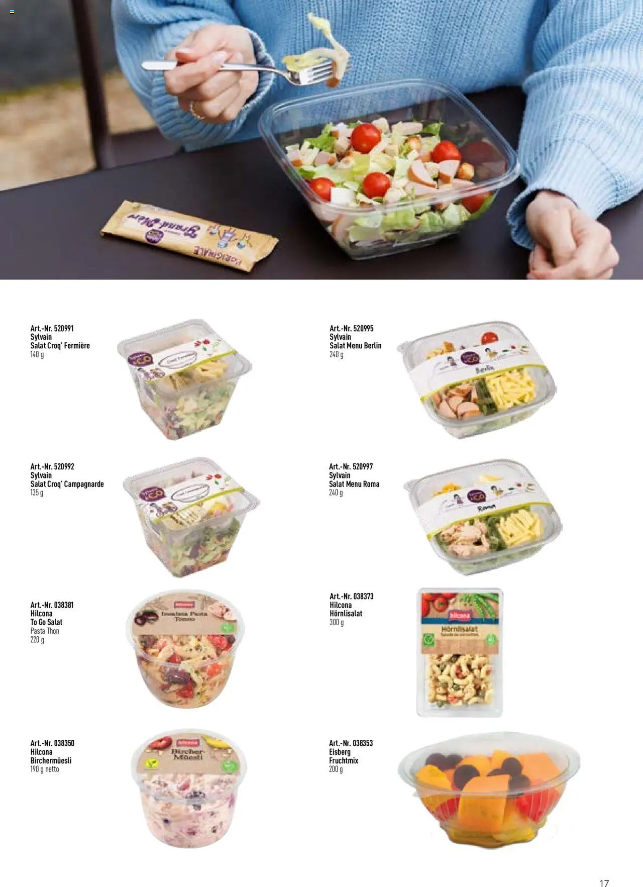 Prodega Aktionen Sortiments-Ideen für Kiosk und Shop ab 01.08.2024 | Seite: 17 | Produkte: Pasta, Salat