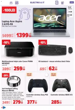 Noul catalog Carrefour – valabil de la 17.09.2025 | Pagină: 61 | Produse: Laptop, Monitor, Tastatură, Inel