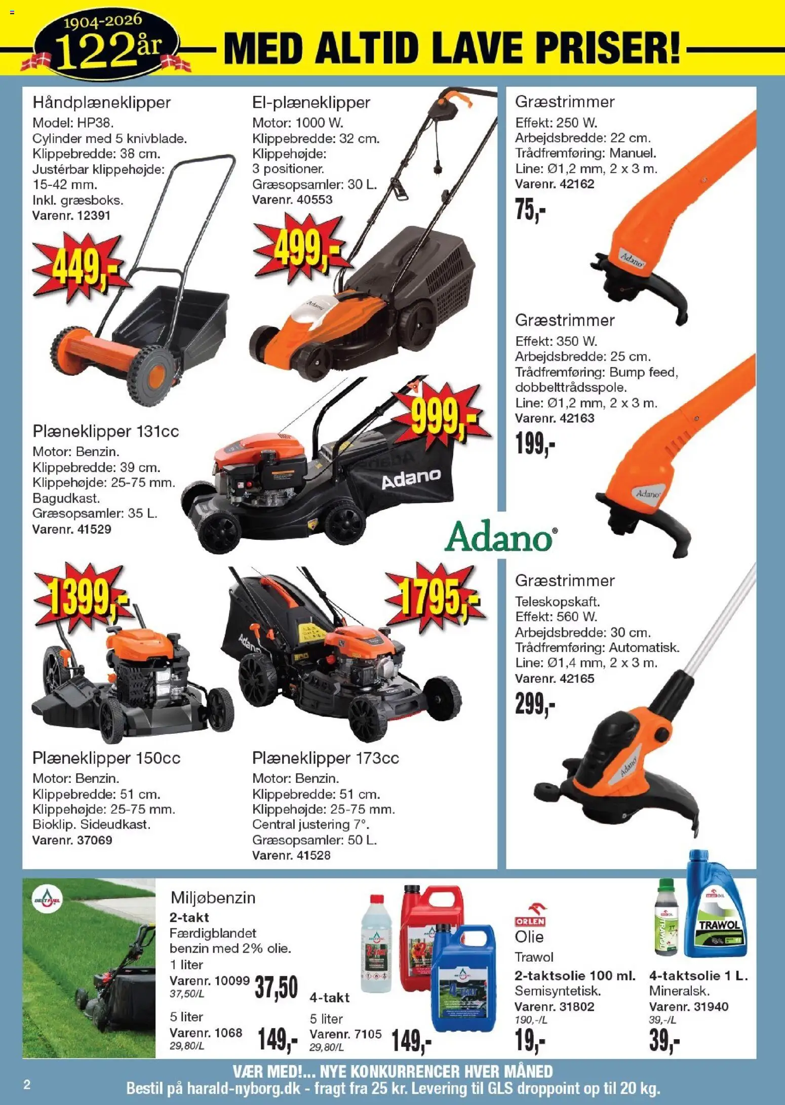 Harald Nyborg - Tilbudsavis tilbudsavis – gyldig fra 19.03.2026 | Side: 2 | Produkter: Olie