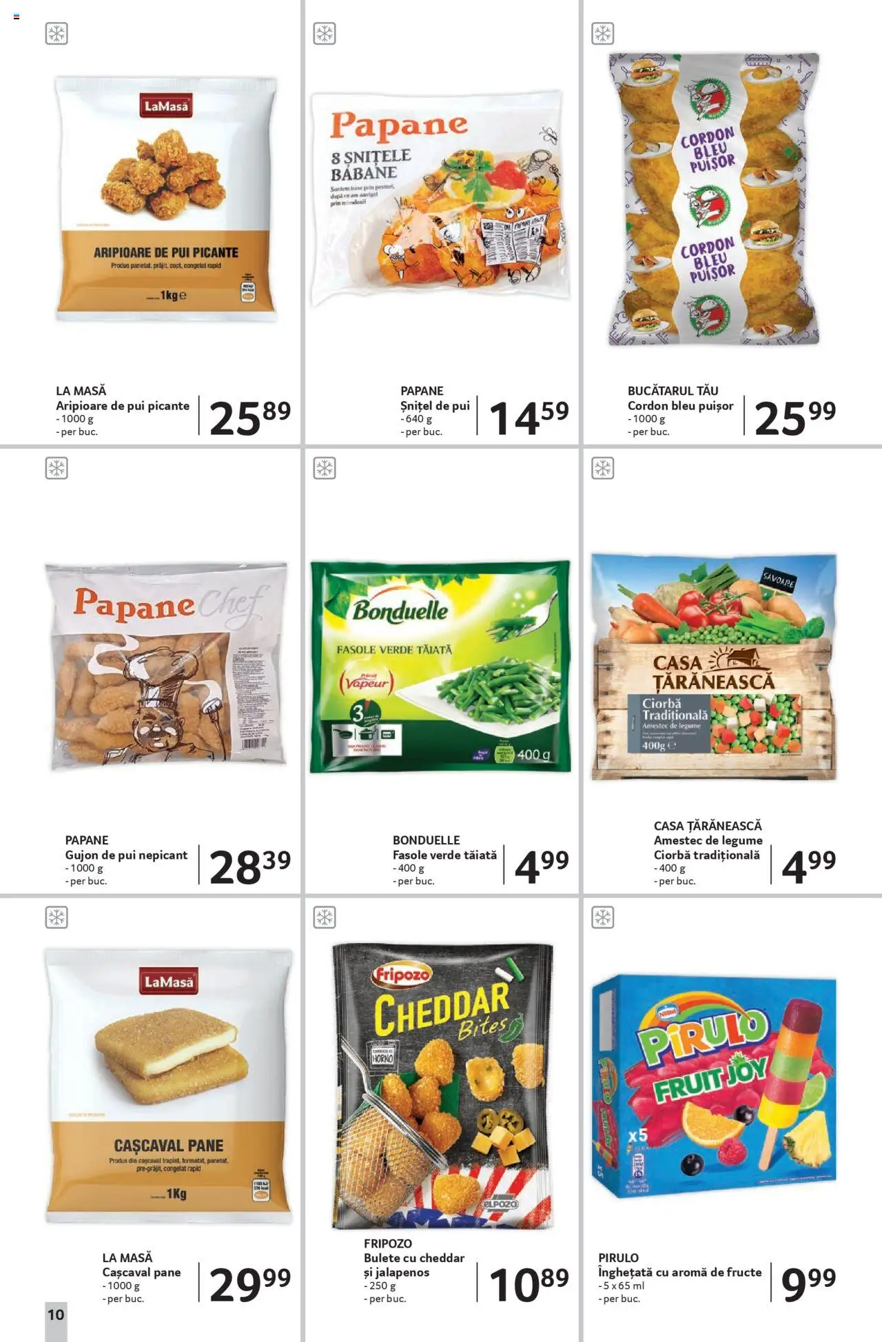 Catalog Selgros - Sibiu – valabil de la 08.08.2025 | Pagină: 10 | Produse: Hacıyatmaz Kedi Oyuncağı, Cașcaval, Fasole verde, Fructe